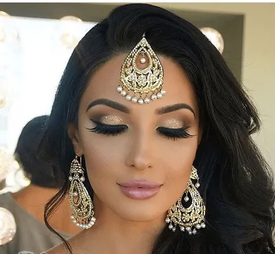 Восточный макияж (51 фото) | Asian bridal makeup, Bridal makeup looks,  Bridal makeup