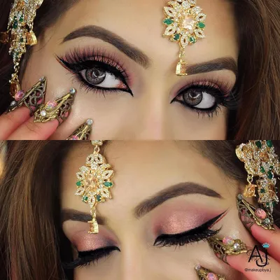 Арабский макияж / Arabic Makeup - YouTube
