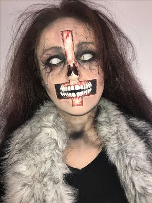 Макияж на Хэллоуин: Девушка-зомби - IVONA.UA