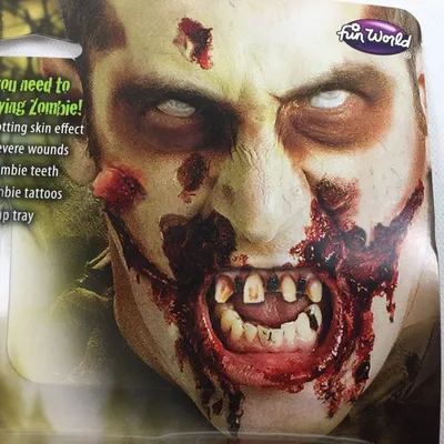 Как сделать макияж зомби на Хэллоуин. | Макияж глаз