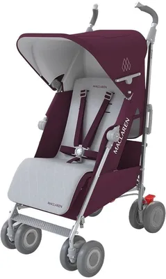 Maclaren 2016/2017 Techno XLR Stroller - Plum/Silver