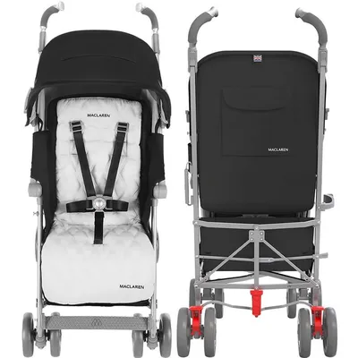 Maclaren Techno XLR Stroller, Black/Silver - Walmart.com