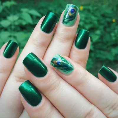 DIY Turquoise Water Marble Stone Nails | Малахитовый (бирюзовый) Водный  Маникюр | Искусство маникюра, Нейл-арт, Бирюзовые дизайны ногтей