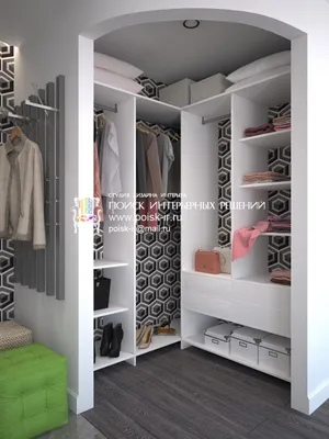 Маленькая гардеробная комната Тулон за 36 210 в каталоге интернет-магазина  mebel-horosha.ru
