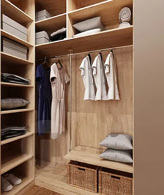 Маленькая гардеробная | Организация шкафа в спальне, Переделка шкафа,  Ходячий шкаф