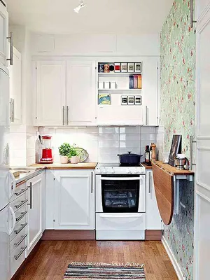 Дизайн малогабаритных кухонь [93 фото]