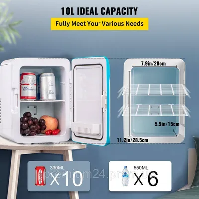 Мини-холодильник , 10-литровый мини-холодильник, 48-ваттный  мини-морозильник, маленький холодильник, (ID#1818492043), цена: 3660 ₴,  купить на Prom.ua