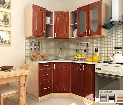 Маленький угловой кухонный гарнитур. Дизайн и планировка. 15 рекомендаций  (+эл. книга) | Дизайн интерьера и обустройство | Дзен