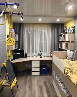 Интерьер детской комнаты в хрущевке - 71 фото