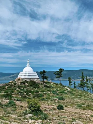 Куркутский залив (Малое море, Байкал) осенью.