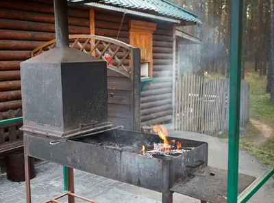 Кованый мангал для дачи| купить в Тамбове у производителя | М-04