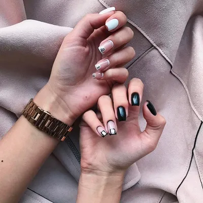 LAK_NAILS Поталь для ногтей и творчества набор 5 цветов дизайн маникюр