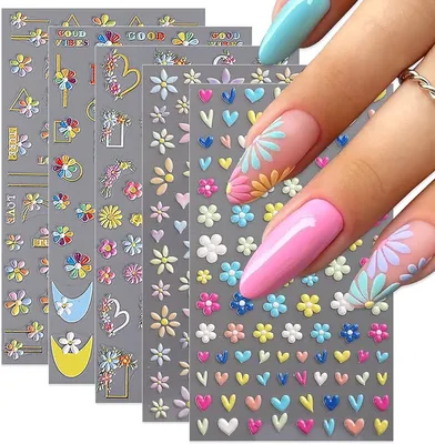 Christmas 5D Nails Stickers – BORN PRETTY