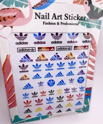 Adidas nails! Follow us on Ig: LacquerGallery | Simple nail designs,  Acrylic nail designs, Adidas nails