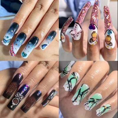 Коррекция акрил под лак + дизайн - Студия красоты \"NailsProfi\"