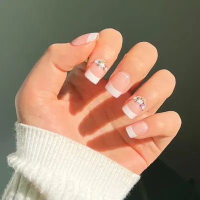 Акриловые ногти. Быстрый дизайн. Нежный дизайн. | Nails, Beauty