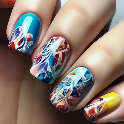 Курсы дизайн|Акварель|Маникюр (@mur.nails.ekaterina) • Instagram photos and  videos