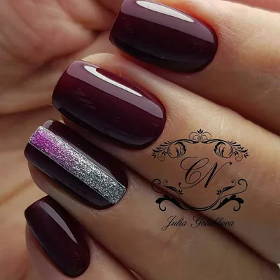 Маникюр+гель+лак - Баклажан😍😋💅🏻 | Facebook