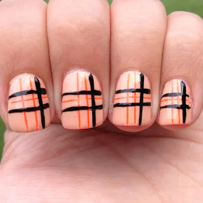 NAILS | Striping Tape Burberry Nail Art #CBBNov | Cosmetic Proof |  Vancouver beauty, nail art and lifestyle blog