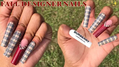 Burberry Nails | Vanessa B.'s Photo | Beautylish