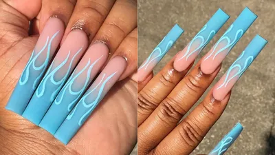 2020 A collection of fashion blue nails - Hi Fashion Girl | Nägel  inspiration, Nagelideen, Nägel machen lassen