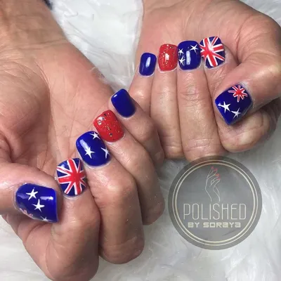 Union Jack Manicure!