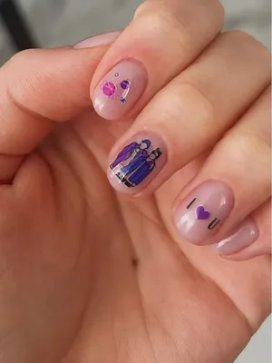 BTS Jin Waterslide Decal Nails Nail Art K-pop Nails Bts WWH - Etsy