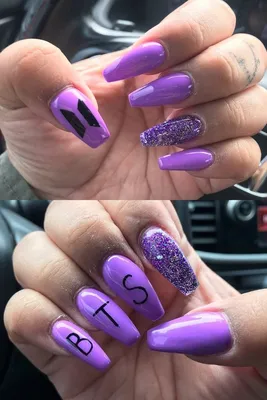 BTS Member Inspired Handmade Press-on Nails - BTS Official Merch | BTS  Merchandise