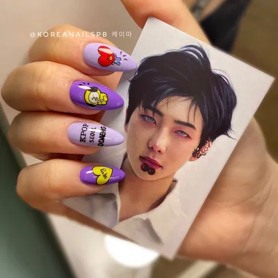 BTS WINGS Nail art by CMYKidd on DeviantArt