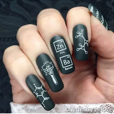 Дизайн для учителя 🤓#трендыбьюти #маникюр #nails | TikTok