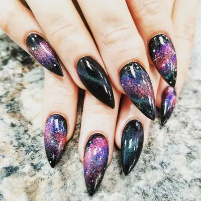 Galaxy Nail Art | Nebular Design - The Nail Chronicle