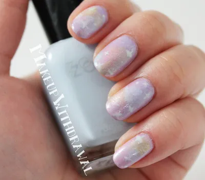 Lacquerstyle.com: Holographic Pastel Galaxy Nails + Tutorial!