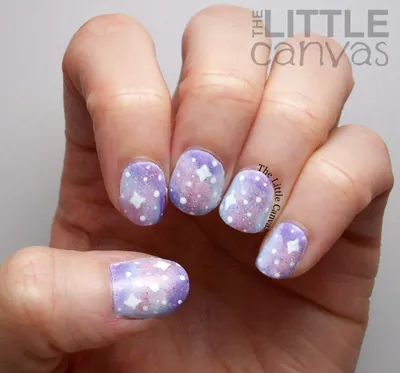 My Dainty Nails: Galaxy Nails