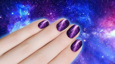 Nail Trends 2022: Galaxy Nail Art Is Back — See Photos | Allure