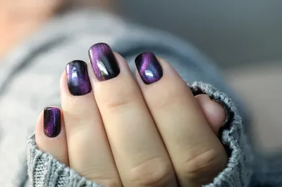 Pink Galaxy nail art - Keely's Nails