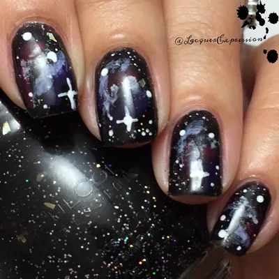 Pastel Galaxy Ruffian Nails! (almost a disaster) | The Adorned Claw