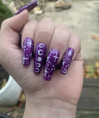 How to make COSMIC NAILS (part 1) 🪐 Who knew having an entire Galaxy ... |  TikTok