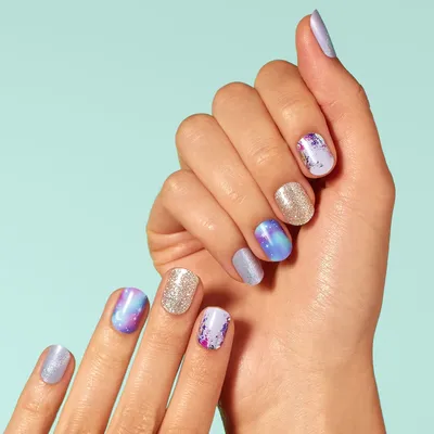 Lacquerstyle.com: Holographic Pastel Galaxy Nails + Tutorial!