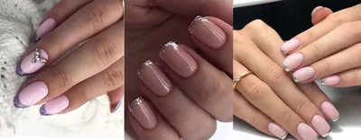 Маникюр + гель-лак + растяжка блестками | Nails_for_you Шеллак для ногтей  (Сергиев Посад) | ВКонтакте