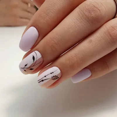 Маникюр графика #nails #nails2018 #весна2018 | Нейл-арт, Маникюр,  Дизайнерские ногти