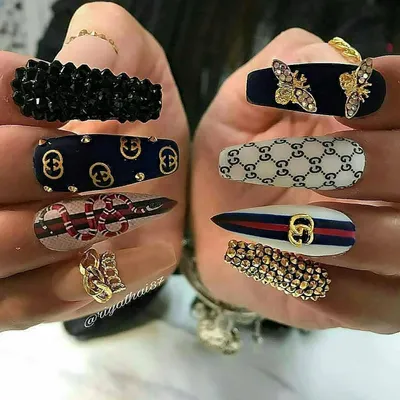 gucci #nails #guccinailart... - Melz nail D-Zine | Facebook