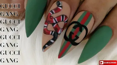 Gucci nails | Gucci nails, Nails, Hair makeup