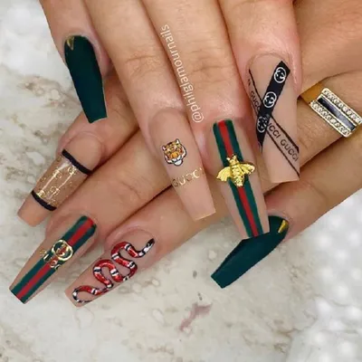 GUCCI Nail | Gallery posted by yuichoco | Lemon8