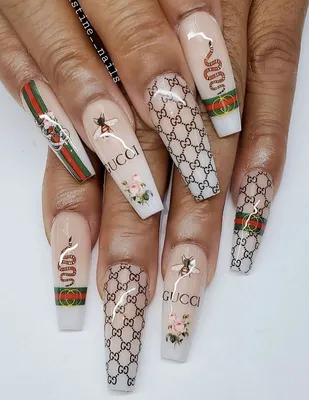 amazing gucci nails, gucci fall 2016 - SoNailicious