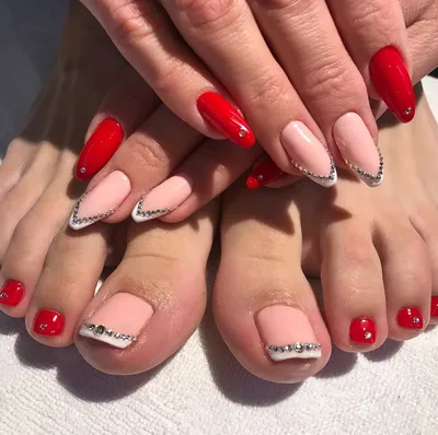 Маникюр с педикюром в одном стиле... - tanya.nails.odessa | Facebook