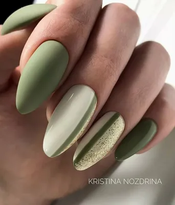 Маникюр цвета хаки – стильное и... - Viktoriya_Era_nails | Facebook