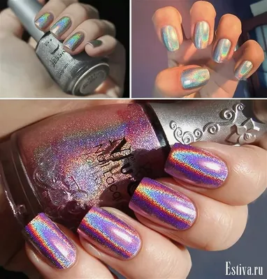 Aurora Glitter Cat Eye Press On Nails Y2k Fake Nails - Temu