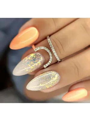 Маникюр . Фольга . Хлопья юки in 2023 | Nail designs, Nails, Gemstone rings