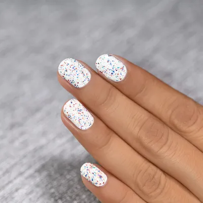 NAIL ART // SPRING CONFETTI NAILS — ISOSCELLA