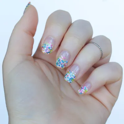 Confetti nails : r/Nails